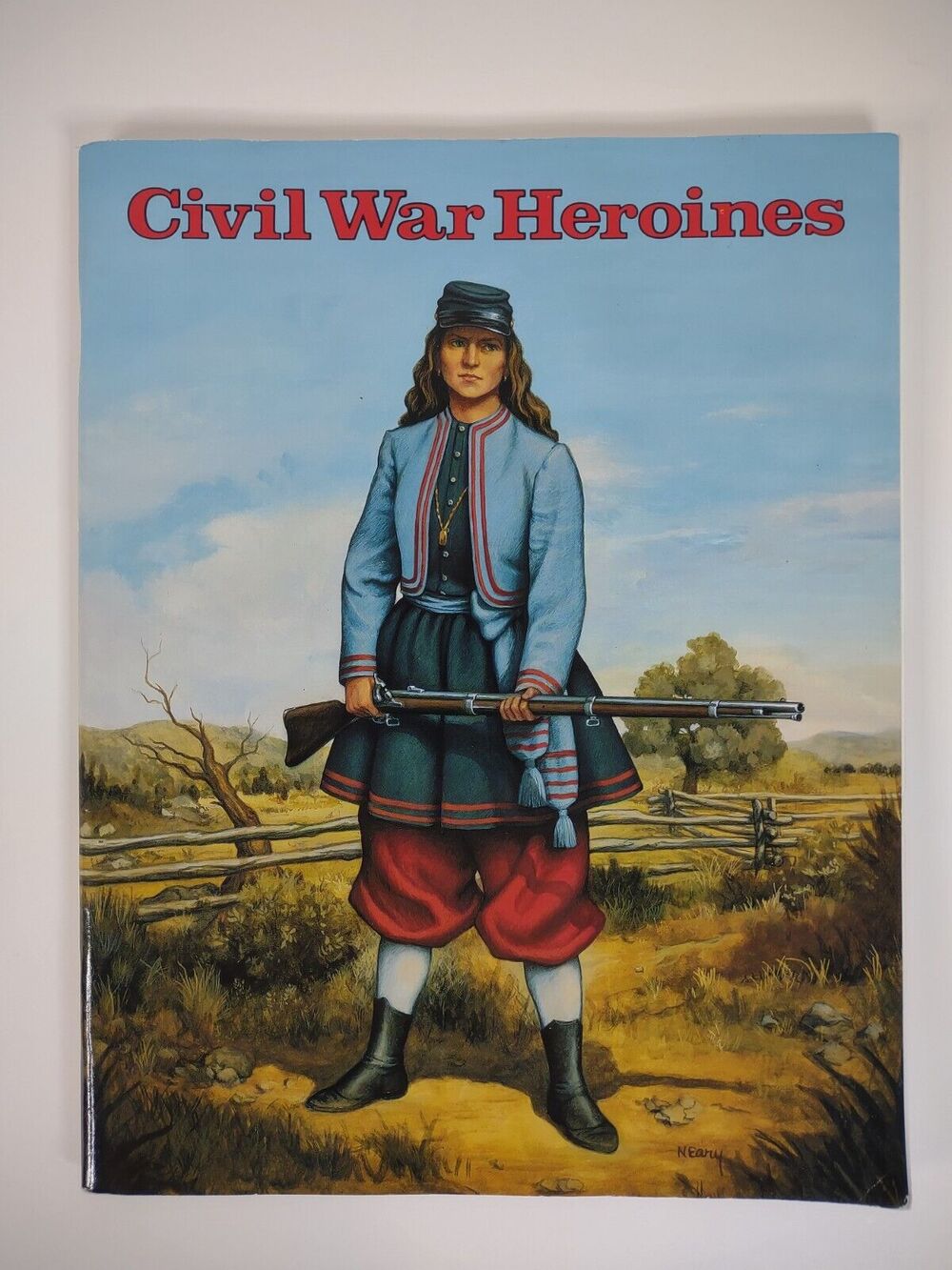 Vtg A Coloring Book of Civil War Heroines 2000 Homeschool Social Studies History